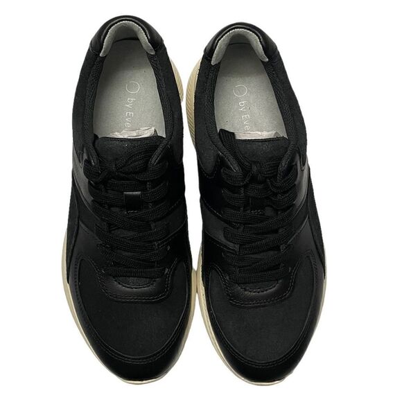 Everlane NWOB Black Suede Leather Trainer Sneakers Size 7 - Picture 6 of 7